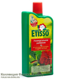 Etisso универсальное удобрение для цветущих и декоративно-лиственных растений 1л